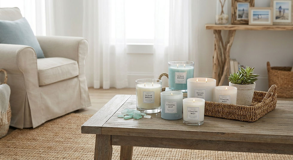 Best Ocean Breeze Candles for Coastal Living Rooms 2026