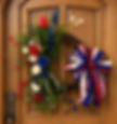 patriotic wreath