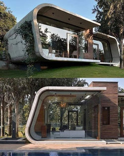 "CSA ART" Futuristic house