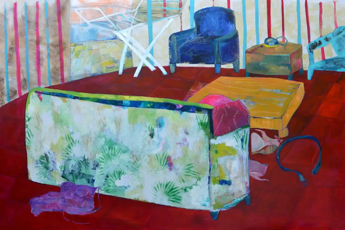 Rana Samara: “Intimate Space” series work, interior scene