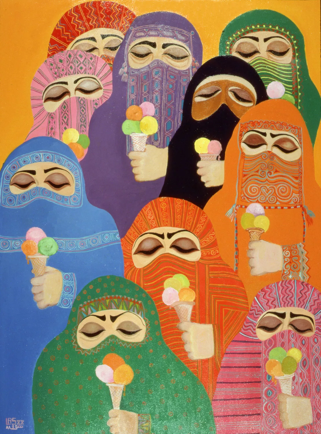 woman artists from middle east