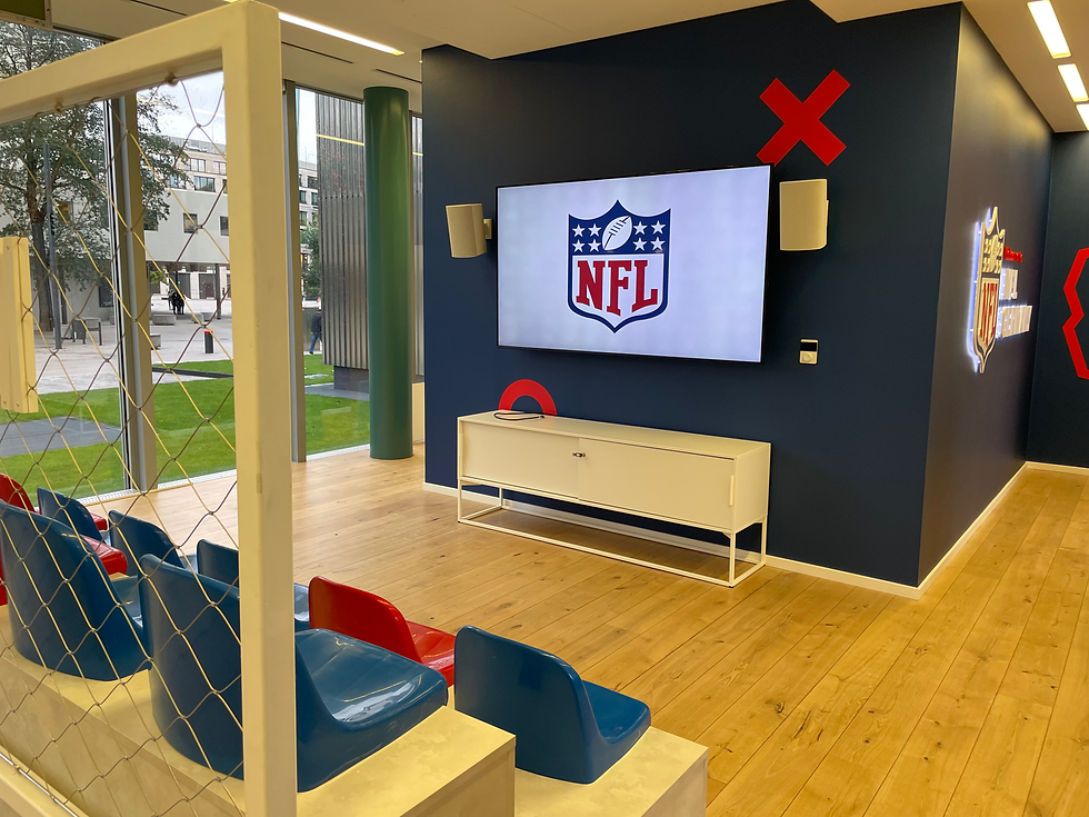 How the NFL Rebuilt Their London HQ Into a Seamless, World-Class Collaboration Hub