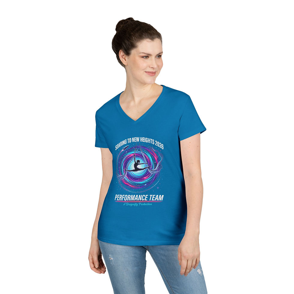 Thumbnail: Ladies' V-Neck T-Shirt
