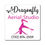 Thumbnail: Dragonfly Aerial Studio Magnet - Inspirational Decor for Aerial Lovers