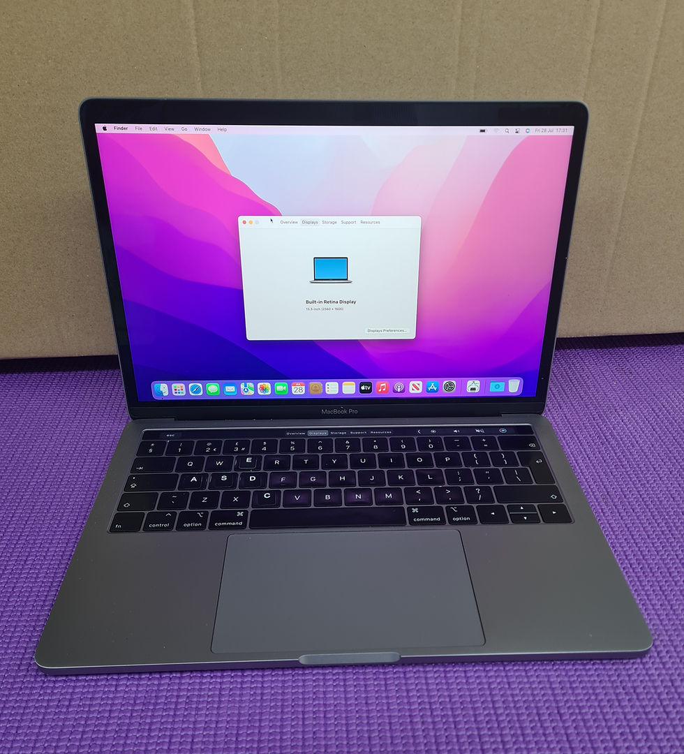 Thumbnail: Apple Macbook Pro 2019 A1989 W/ touchbar