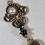 Thumbnail: Gothic Rhinestone cabochon necklace