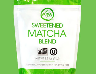 AIYA Sweetened Matcha Tea Blend 2.2lbs