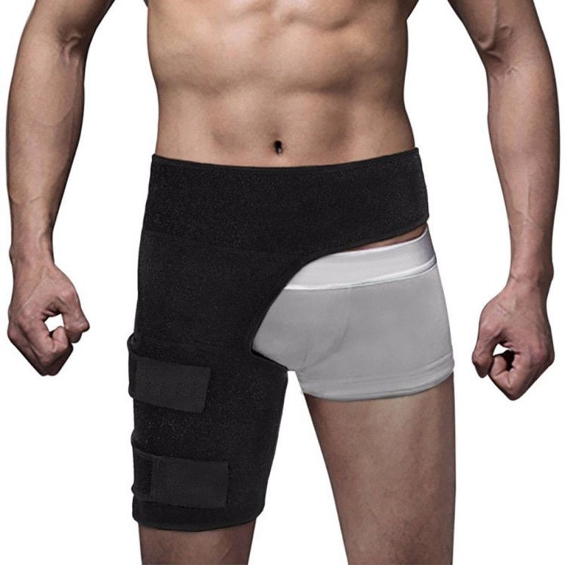 Thumbnail: Sciatica Nerve Pain Relief Thigh Compression Brace 