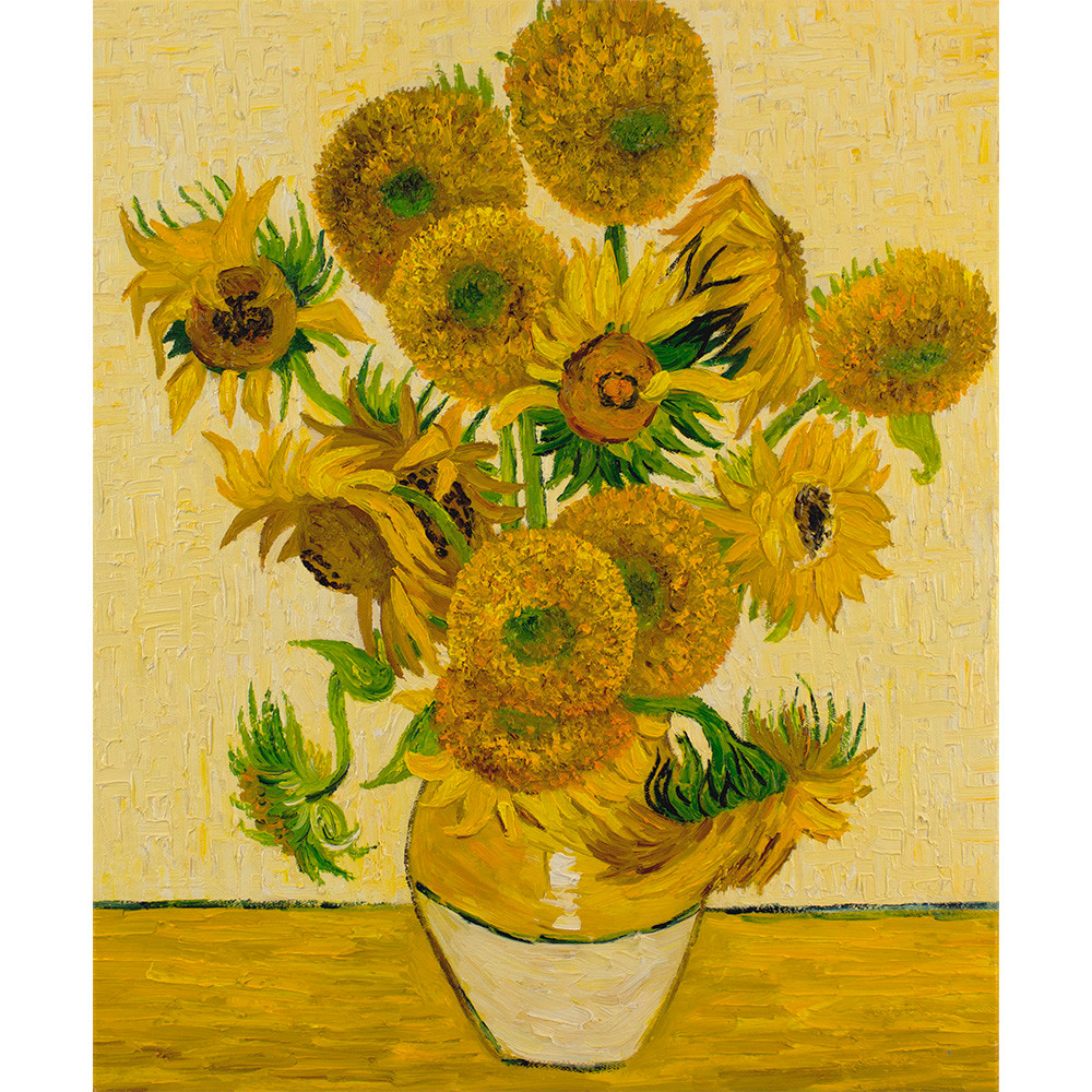 15 Sonnenblumen Van Gogh