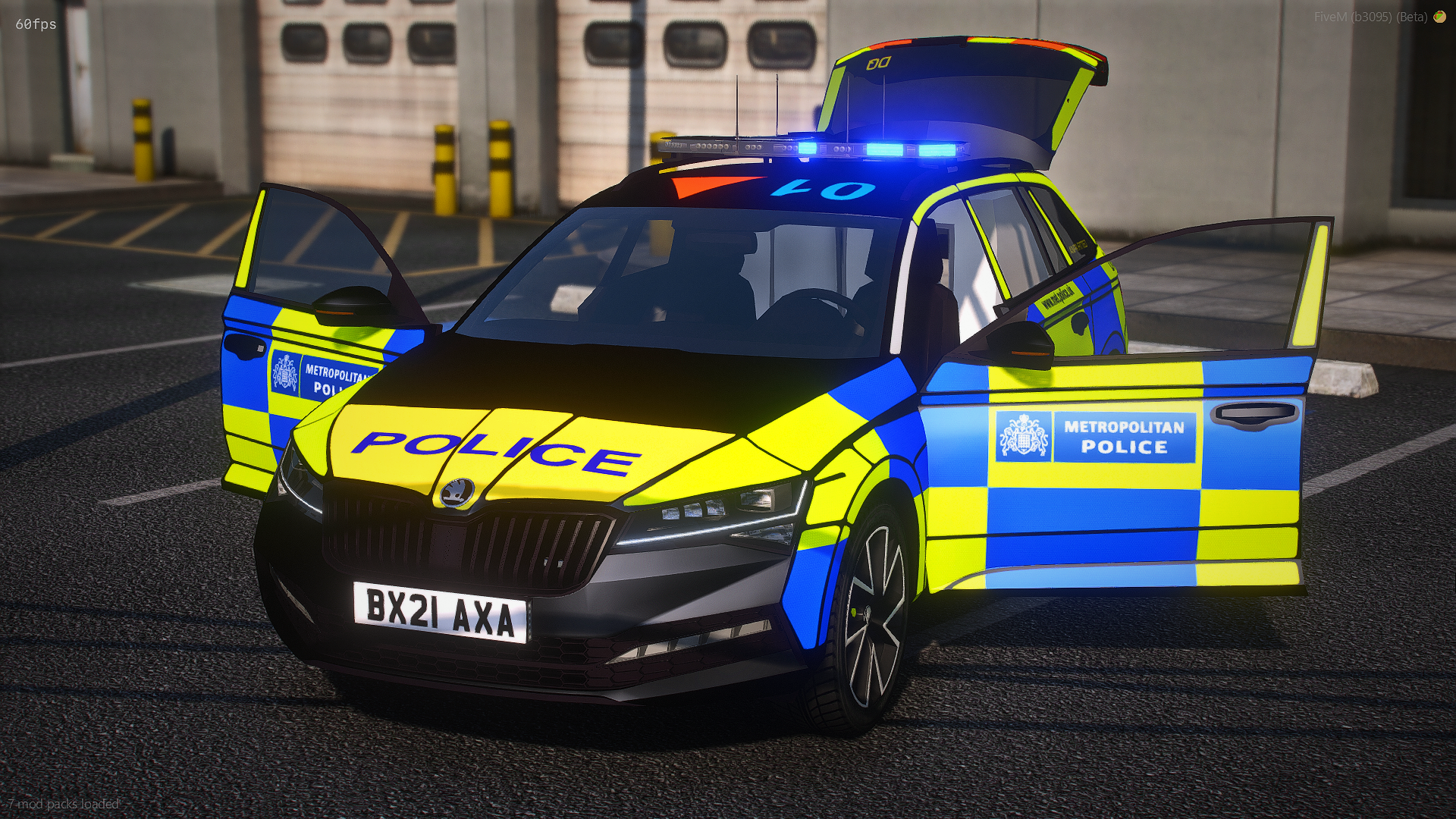 Metropolitan Police Skoda Superb DSU