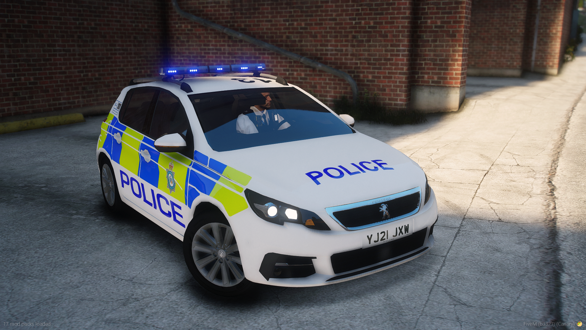 West Yorkshire Police Peugeot 308