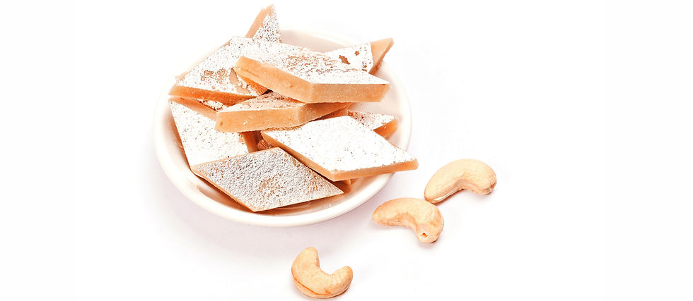 Fresh Homemade Kaju Katli 1lb