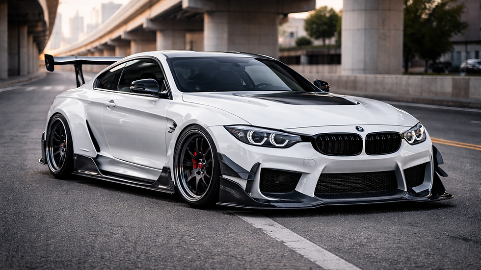 Premium car body kits in India by BodyKitsIndia – custom wide body car modification