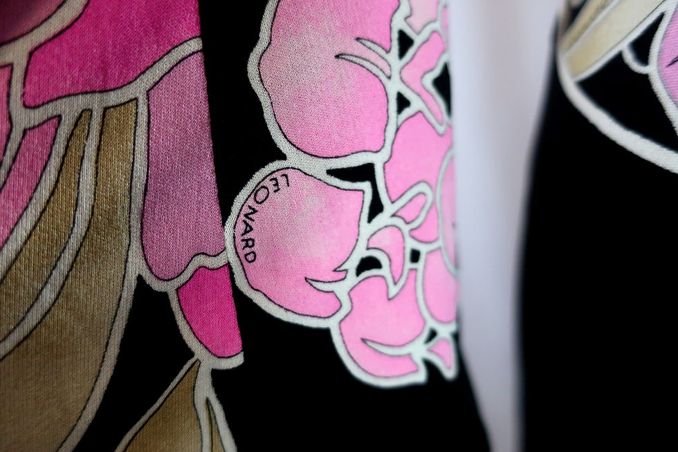 Thumbnail: Leonard Paris Long Print Dress