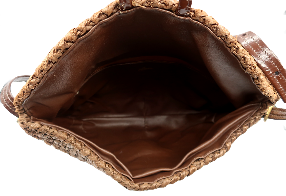 Thumbnail: Rodo Raffia Mesh Bag