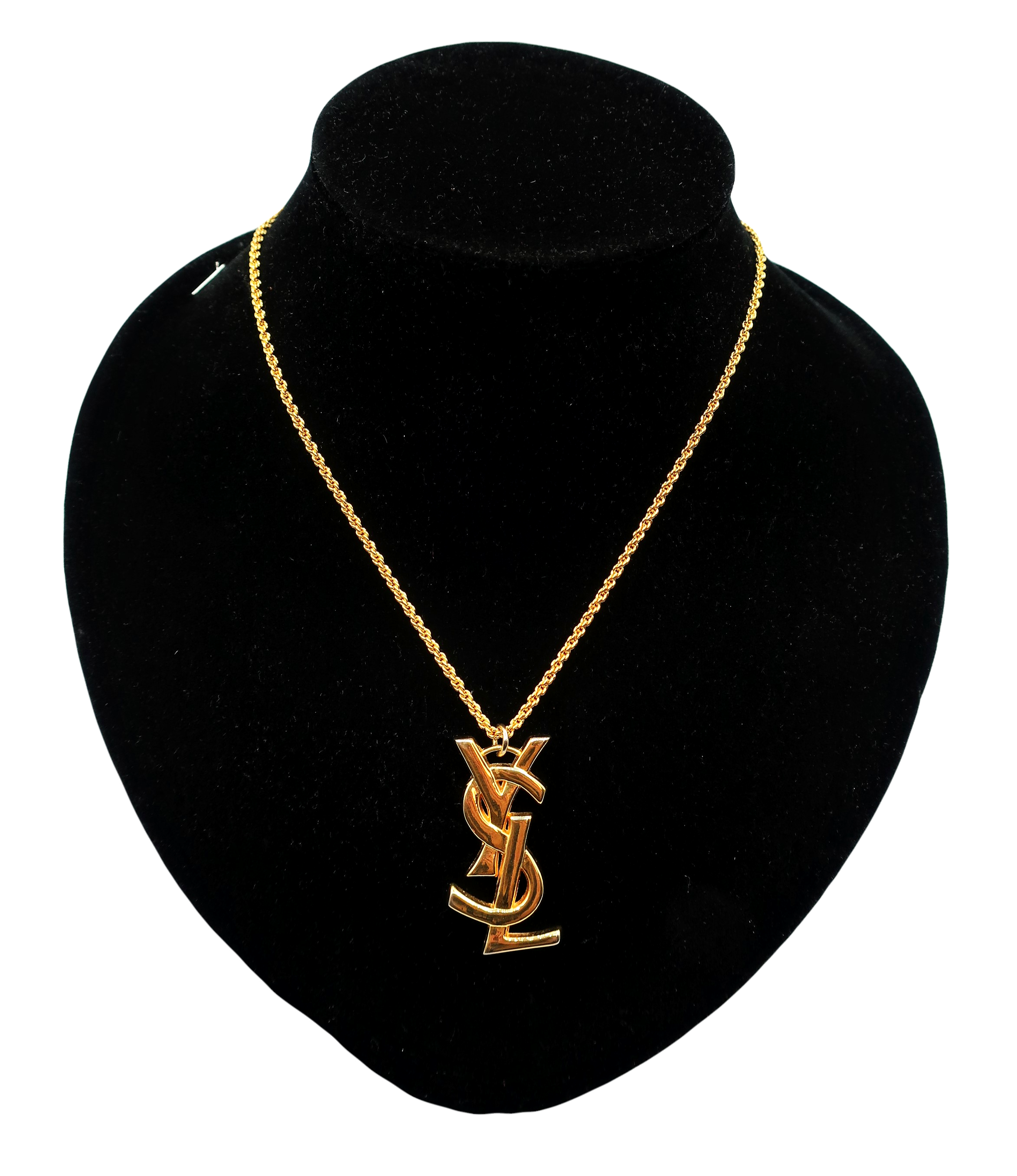 YSL Logo Necklace