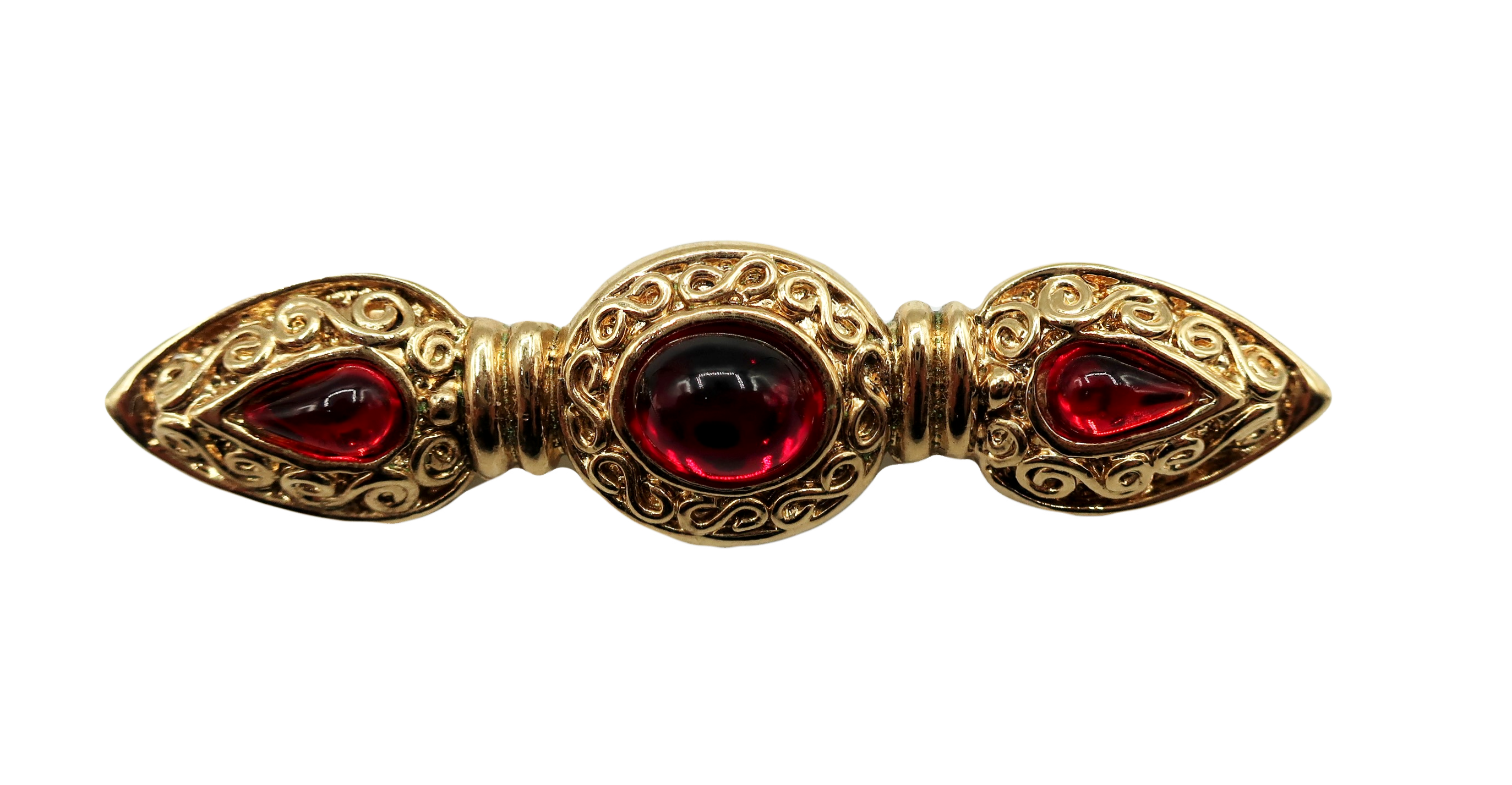 Guy Laroche Ruby Brooch