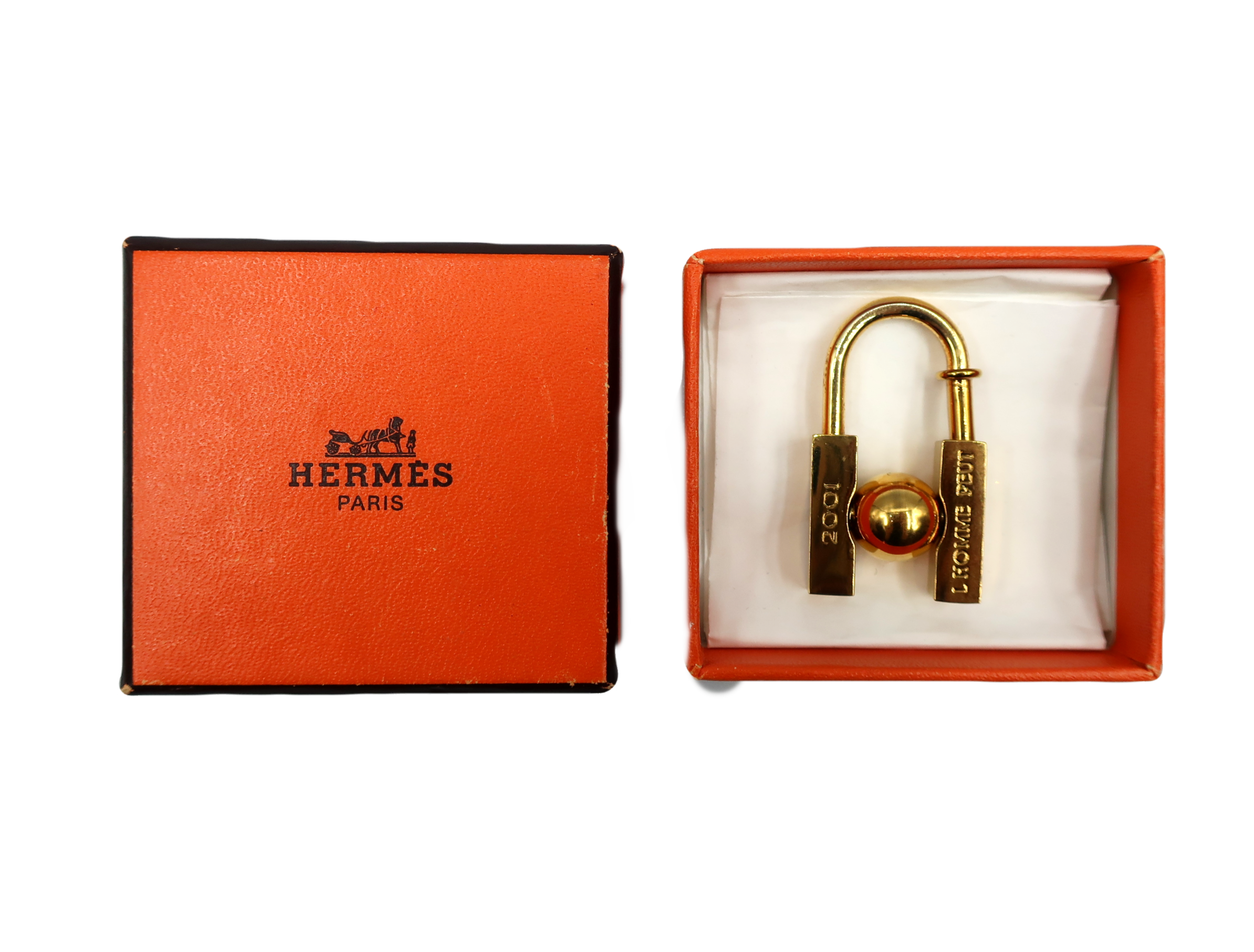 Hermès "Embellir La Terre" Charm Lock