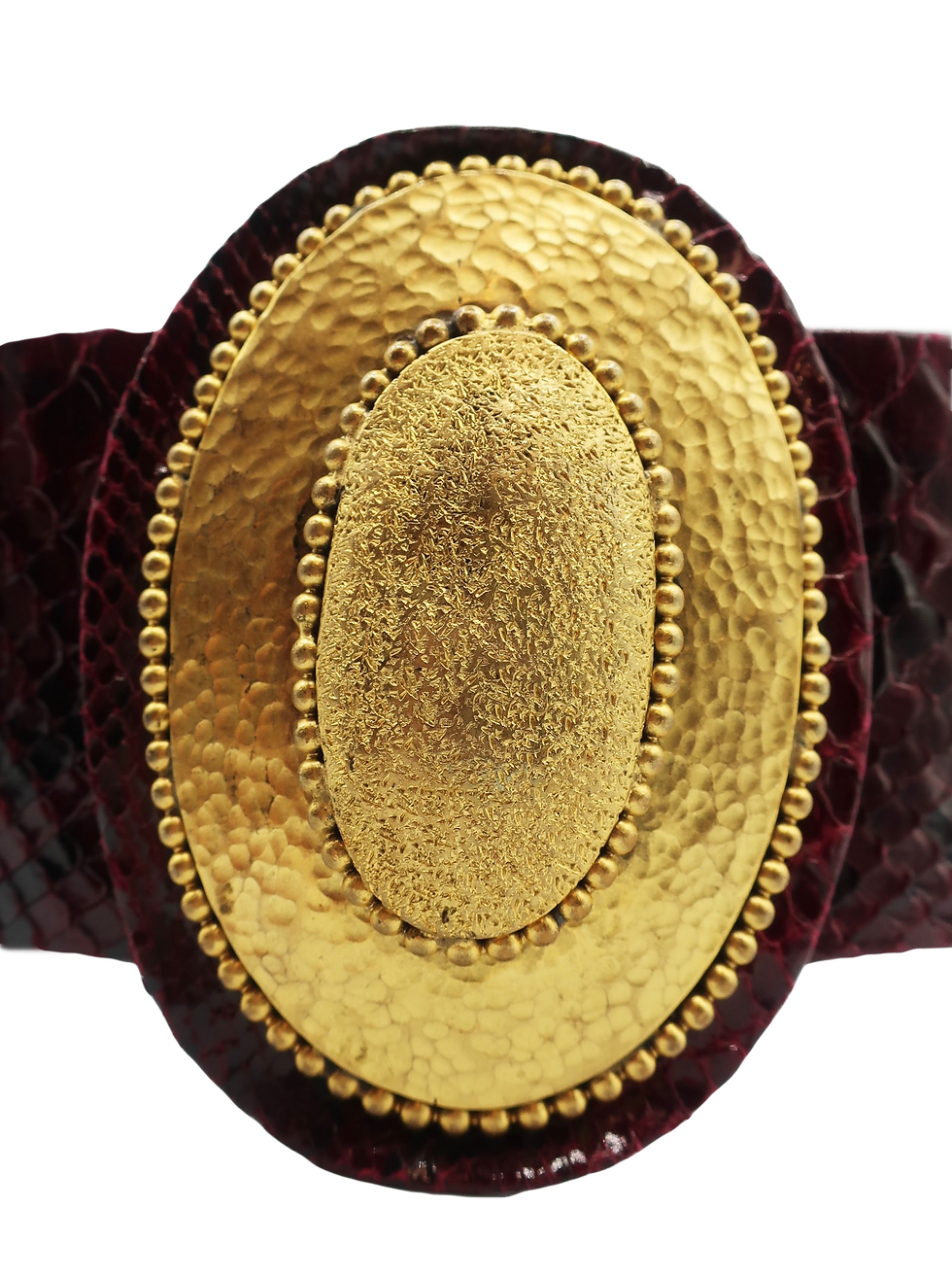 Thumbnail: Woloch Paris Snakeskin Belt