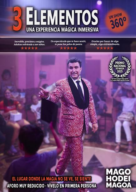 3 ELEMENTOS - UNA EXPERIENCIA MÁGICA INMERSIVA 360º