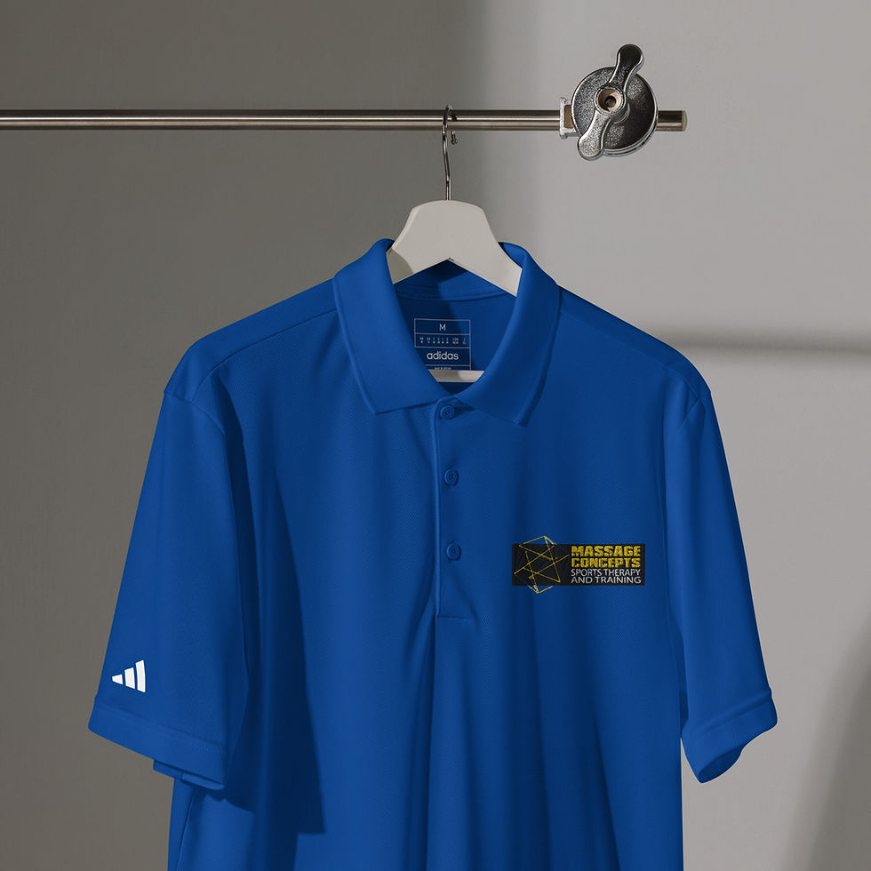 Thumbnail: Massage Concepts Adidas sport polo