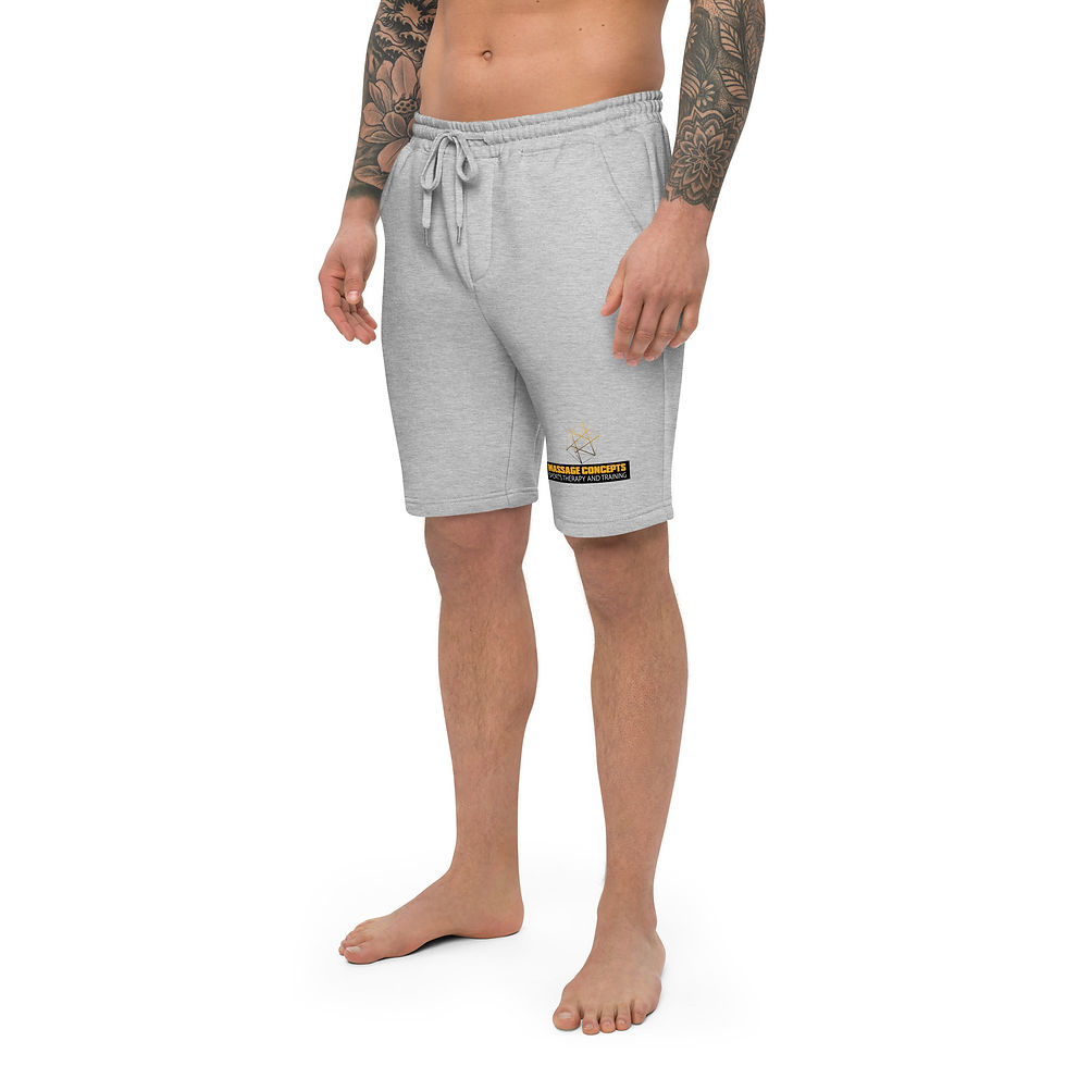 Thumbnail: Massage Concepts Men's fleece shorts