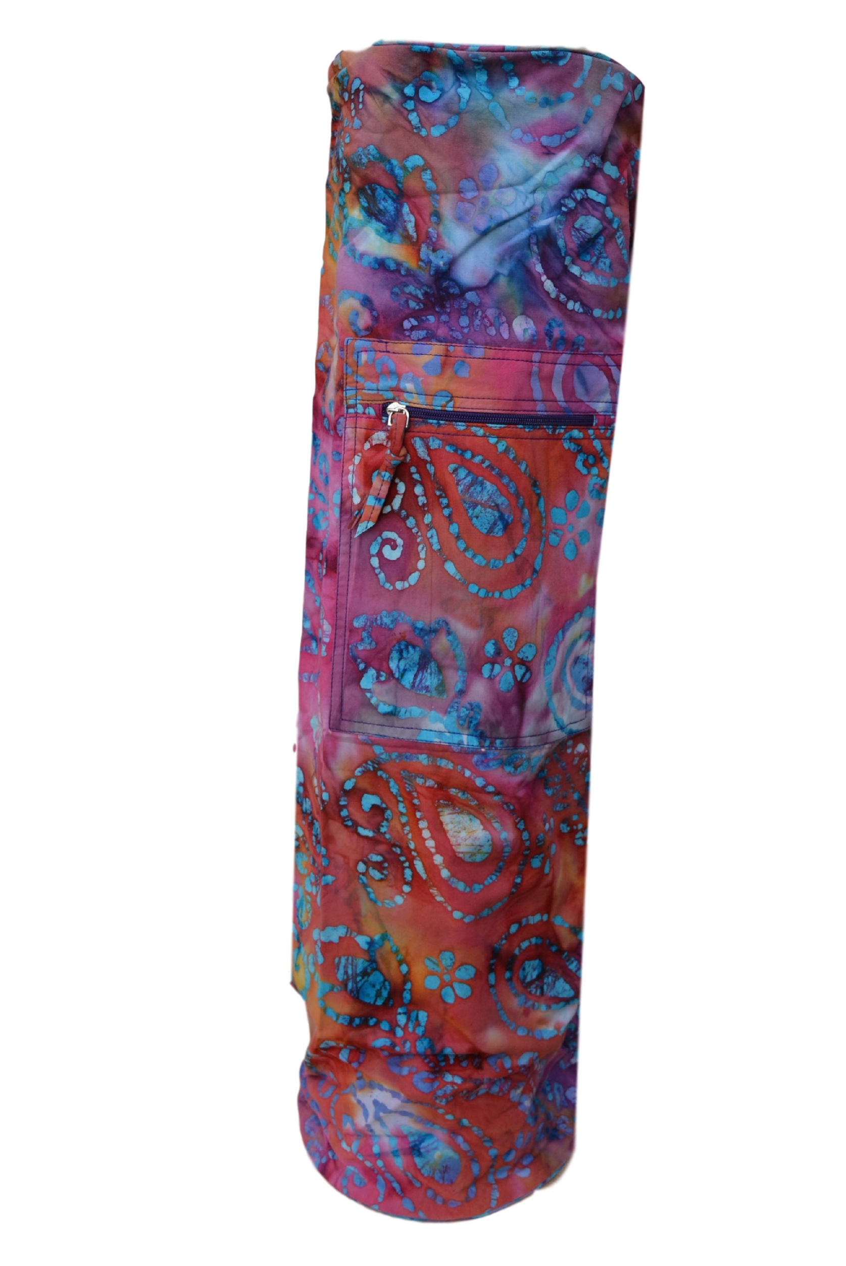 Yogamatte Tasche Batik Stoff model(05)