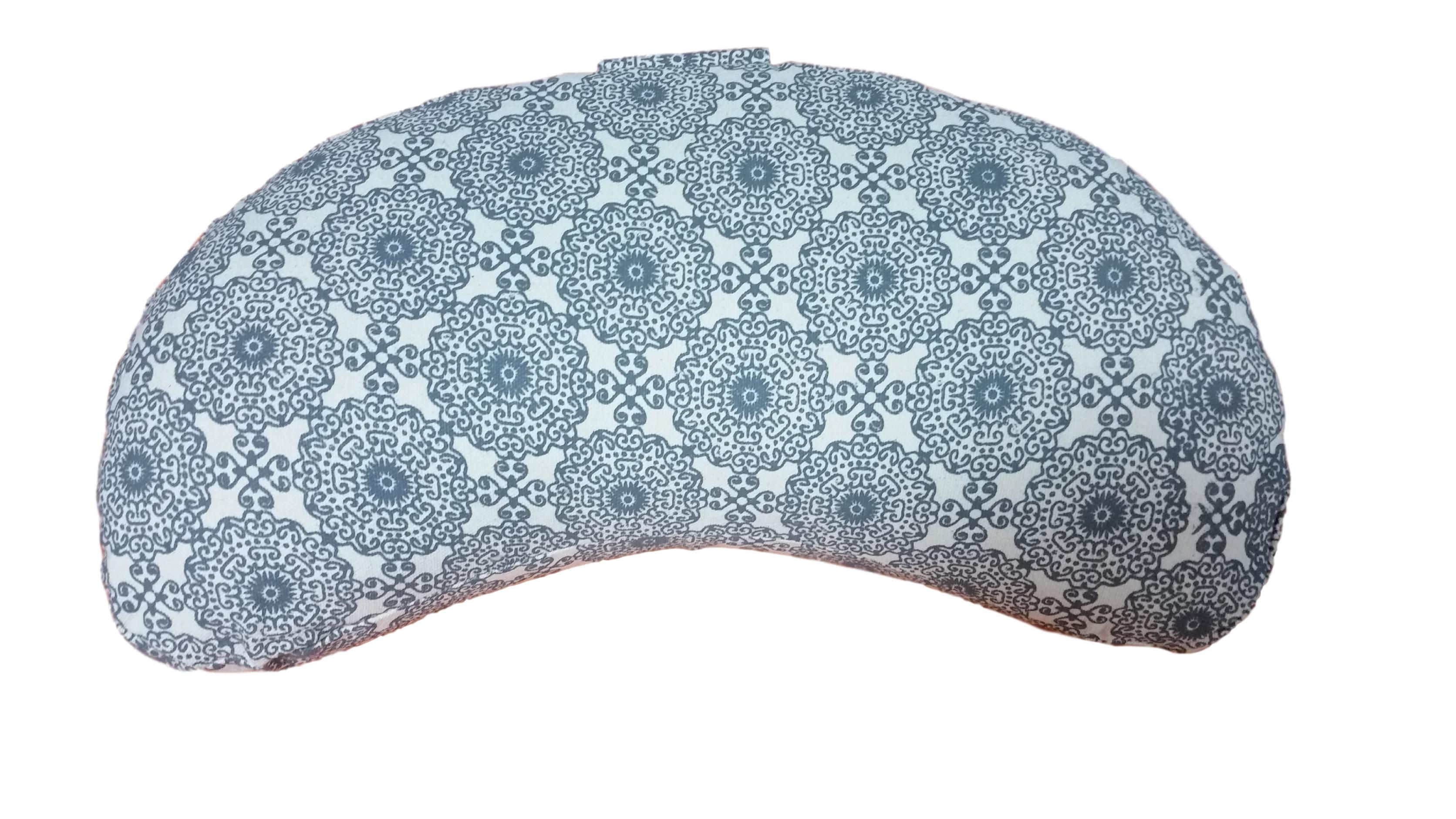 Tvamm Lifestyle Halbmond  Meditationskissen - Natural Muster