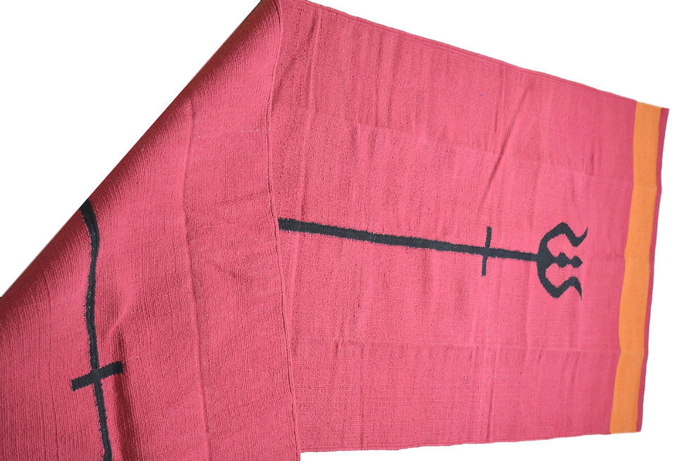 Yoga Rug 100% Baumwolle- Shiva (Model 5)