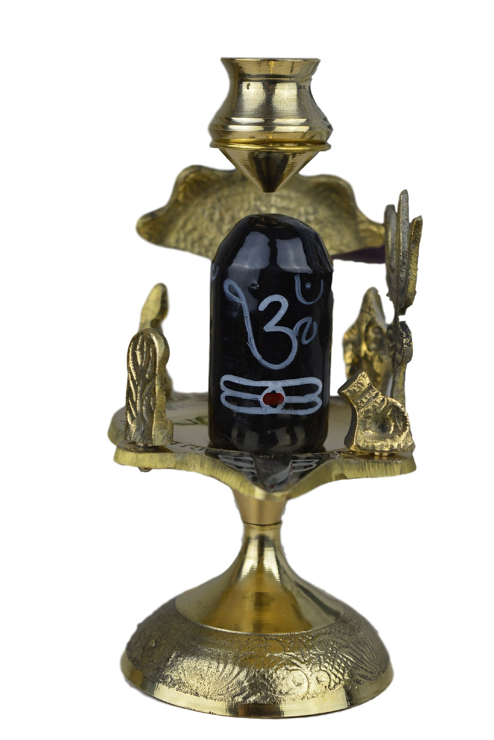 Shiv Lingham auf Messing