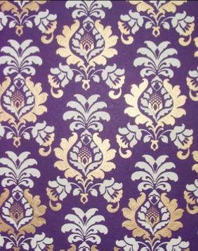 Purple Damask
