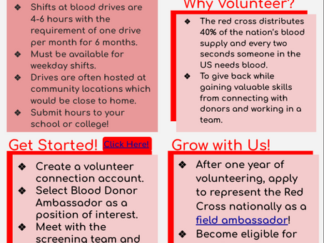 Become an American Red Cross Blood Donor Ambassador! 