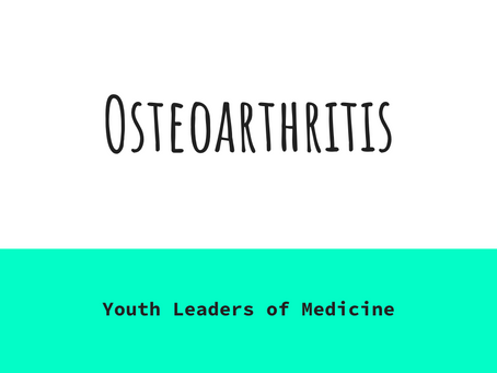 Osteoarthritis in English y Español