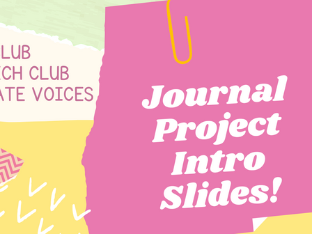 Journal Project!