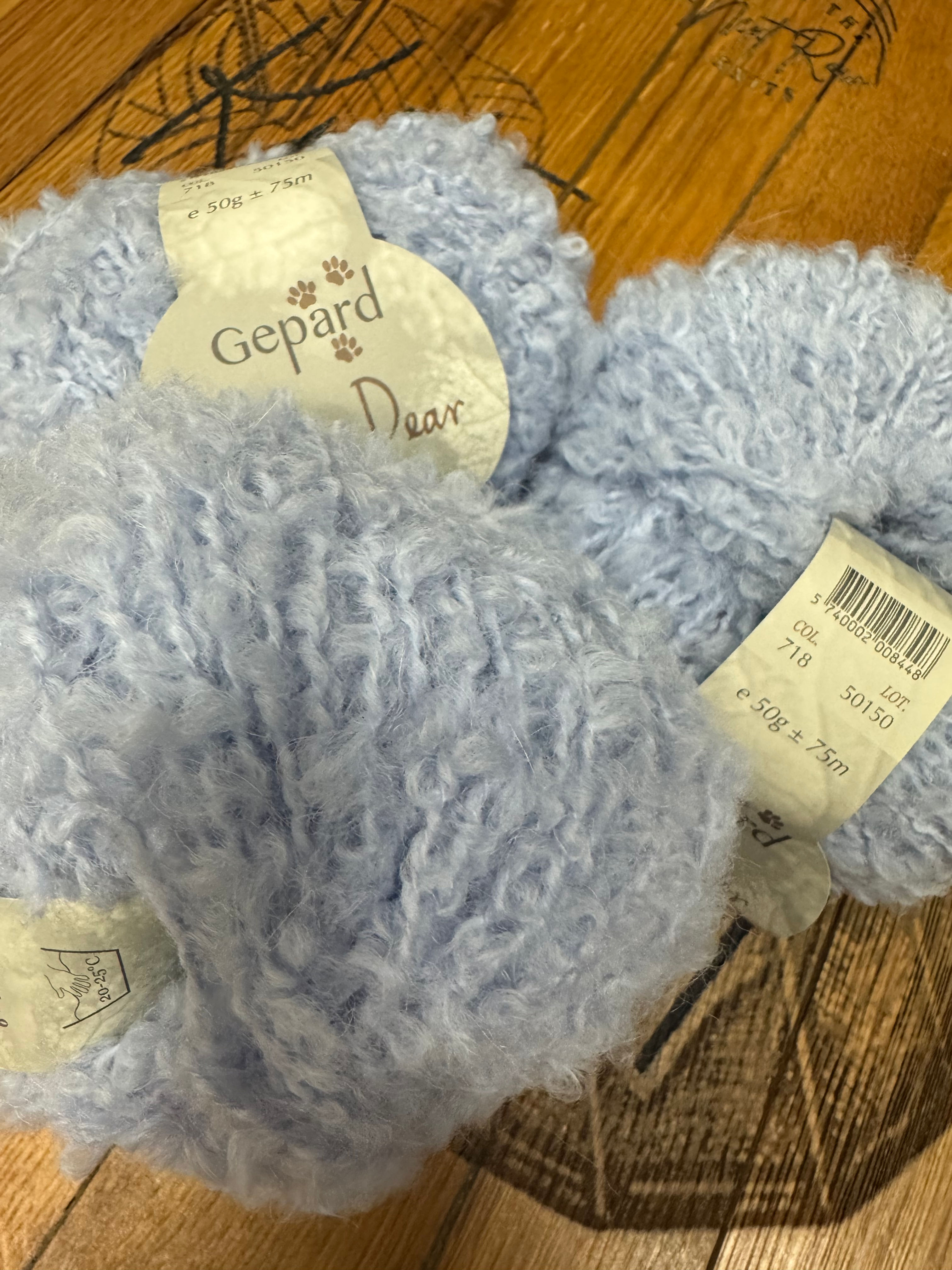 Blue Lavender Teddy Dear