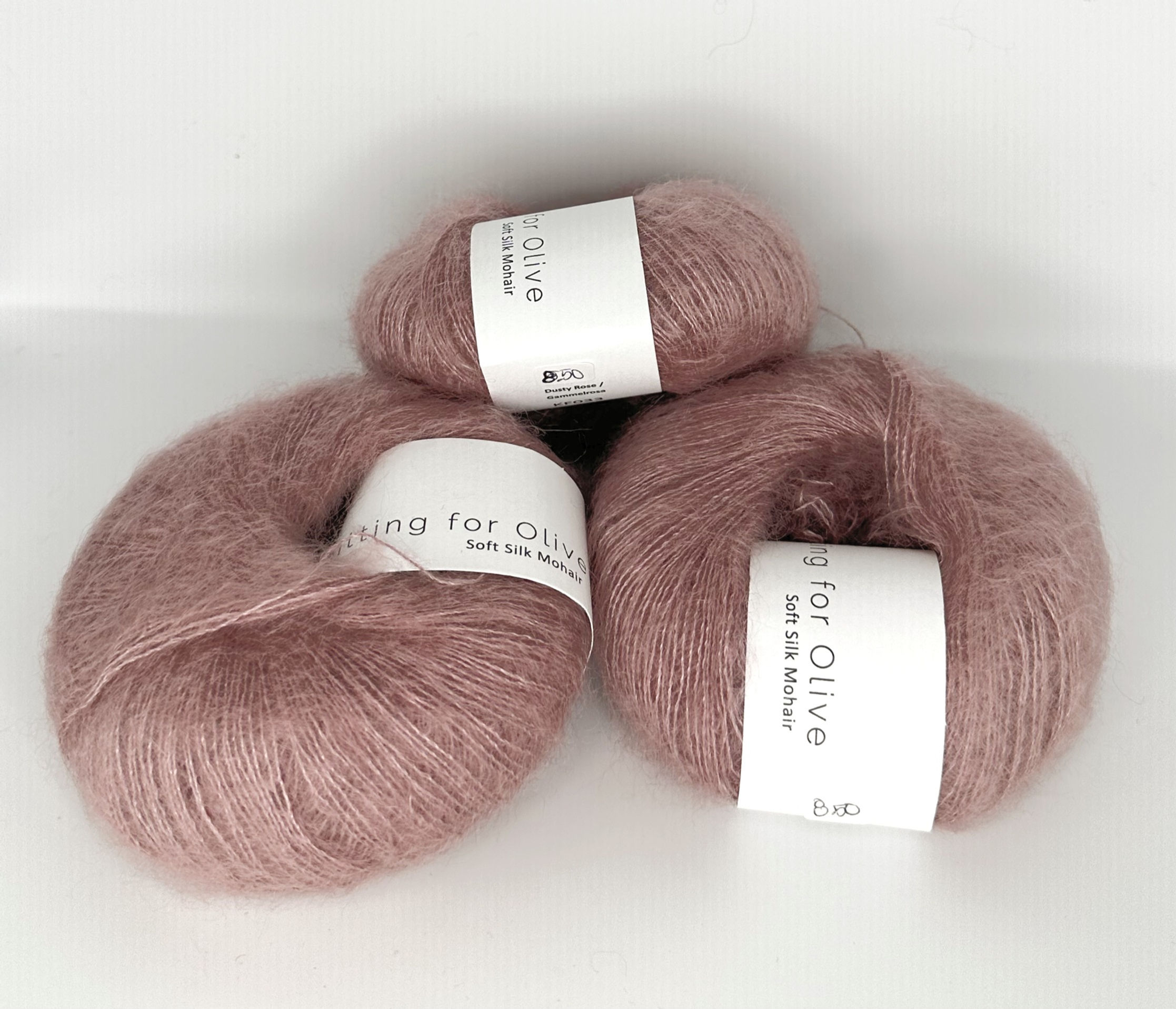 Dusty Rose Mohair