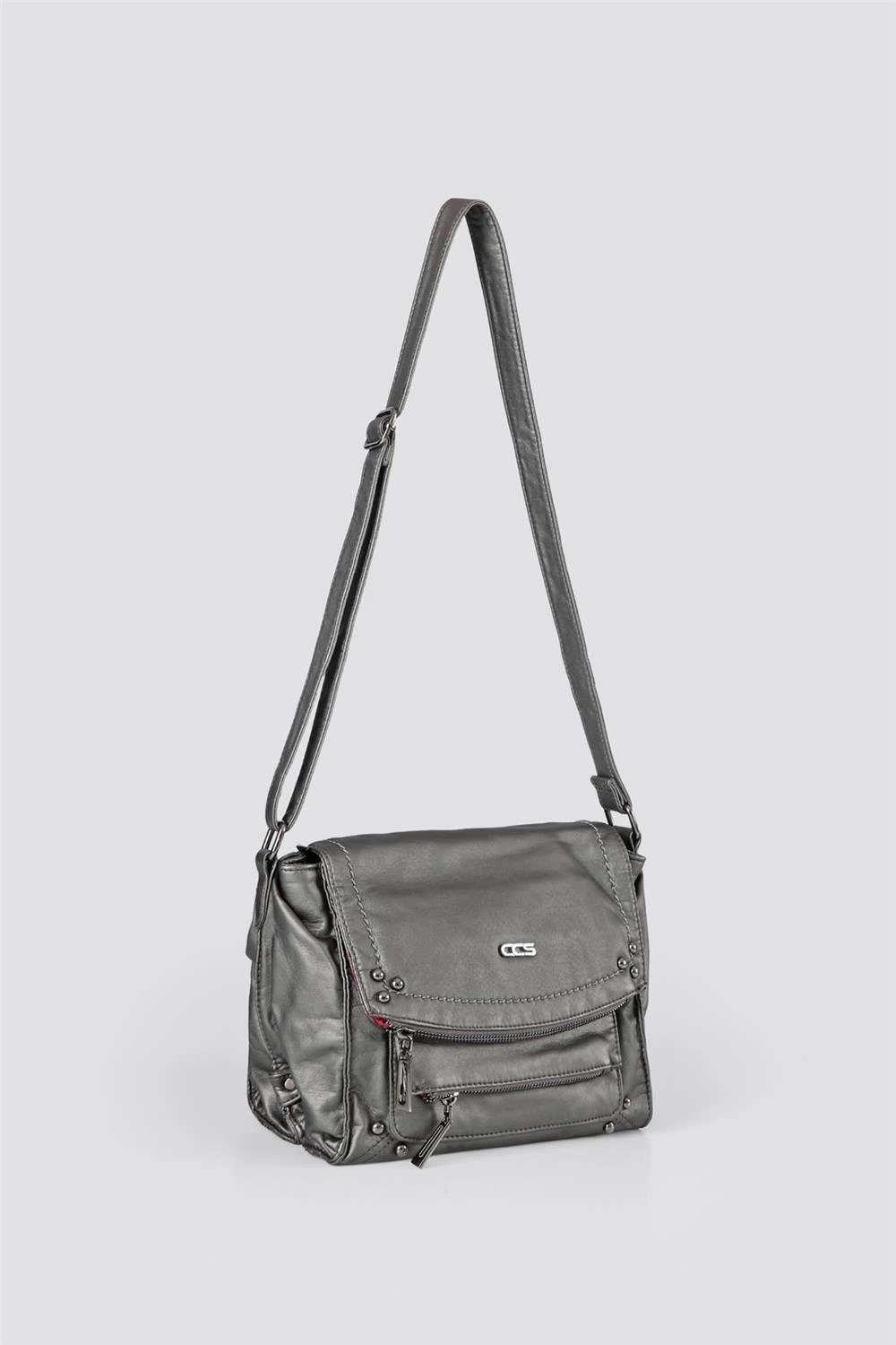 Witer Platin Cilt Omuz Çantası