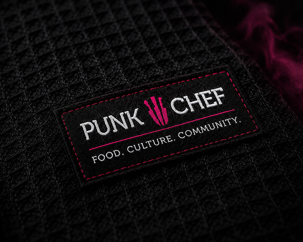 Thumbnail: Punk Chef Kitchen - 5 Towels Set