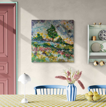 Petalism, painting by artist Aiden Lee
