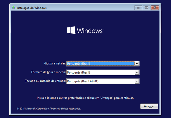 Como fazer uma instalação limpa do Windows 10?
