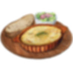 きのこのチキンクリームグラタン