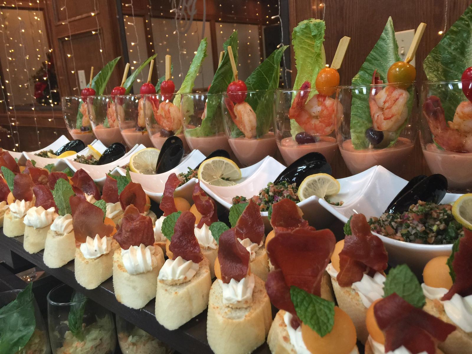 Arranged Food and Objects