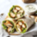 Cajon Caesar Chicken Wrap