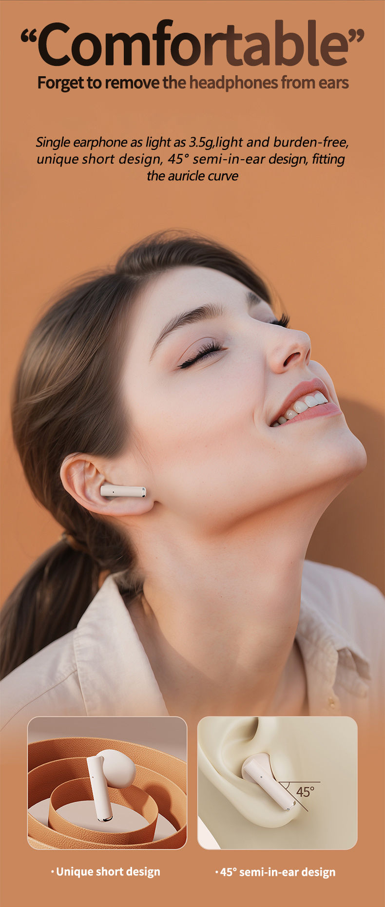 Thumbnail: Q86 Bluetooth 5.3 Wireless Headphones Power LED Digital Display 24hours Enduranc