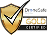 This is the Drone safe register Logo. They are a drone association in the UK.
