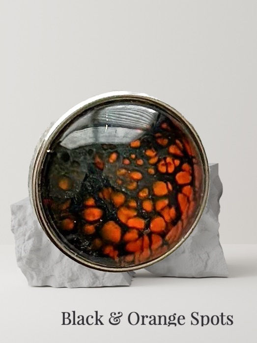 Thumbnail: 20mm Red Orange Snap Buttons