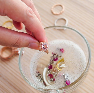 soaking jewelry