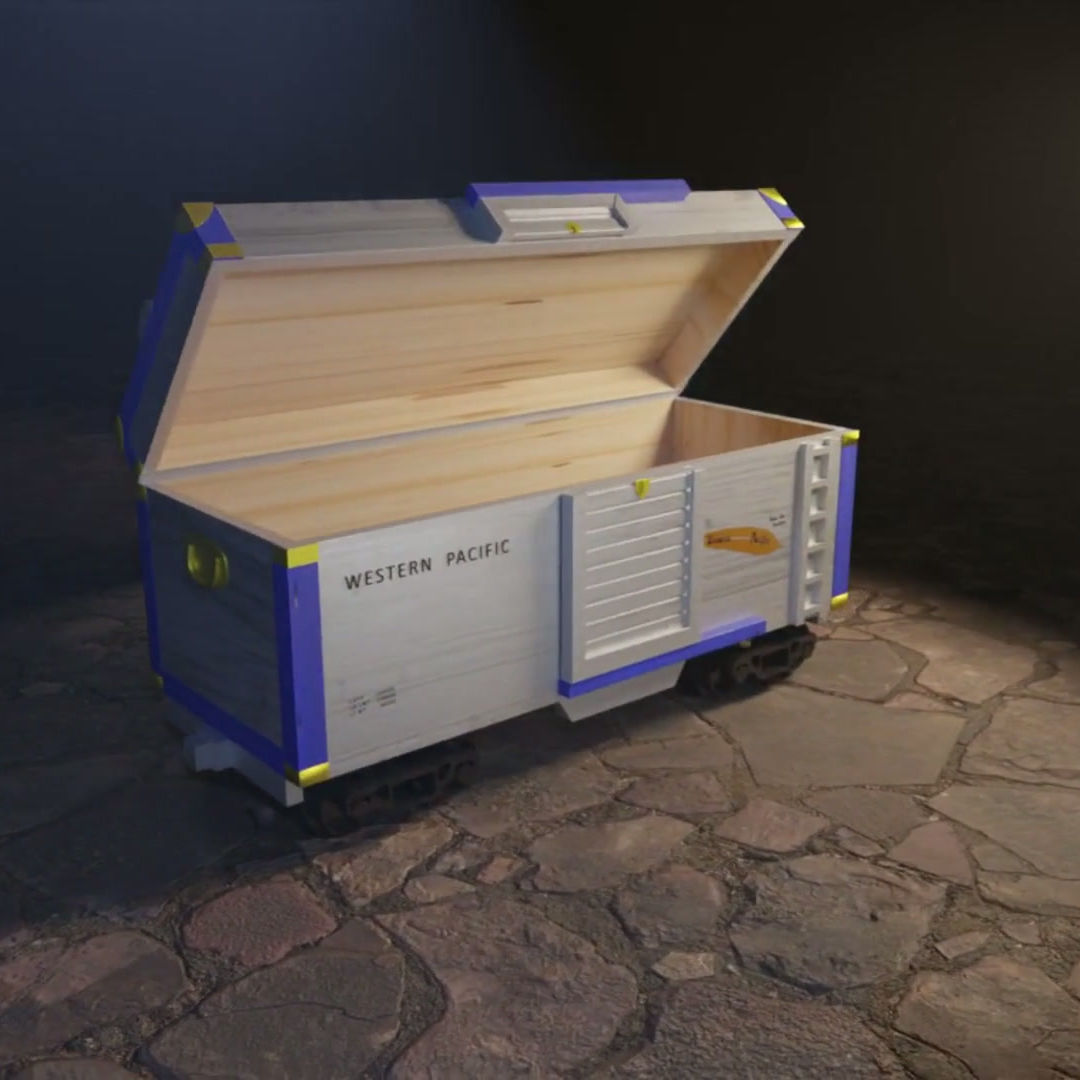 Deluxe Boxcar Trunk - Western Pacific