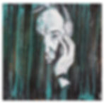 Alan Rickman - Oil On Wood by: Brian H. Keene