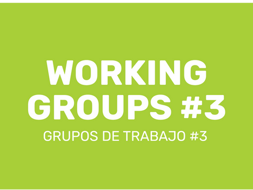 Working Groups #3 - Project Priorities (July)